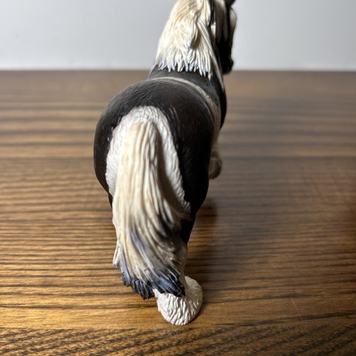 Schleich 2003 Black White Tinker Mare 5" Horse Figurine NWT - Picture 4 of 6