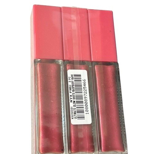 x3 NYX Professional Makeup UltimateGlow Shimmer Liquid Eyeshadow ...