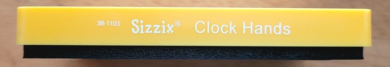 Sizzix Originals Clock Hands Card Making Die Cuts 