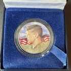 1967 Kennedy Half Dollar Colorized 40% Silver w/ Box