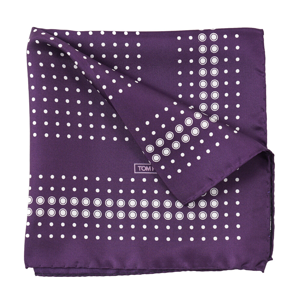 【関税＆送料込み】Tom Ford Short Pants With Polka Dot Prin Tom Ford Silk Polka Dot Printed Pajama Shorts (Shorts