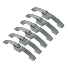 6 x Cabinet Push Button Latch Lock Handle 128mm Catch Door Knob Campervan