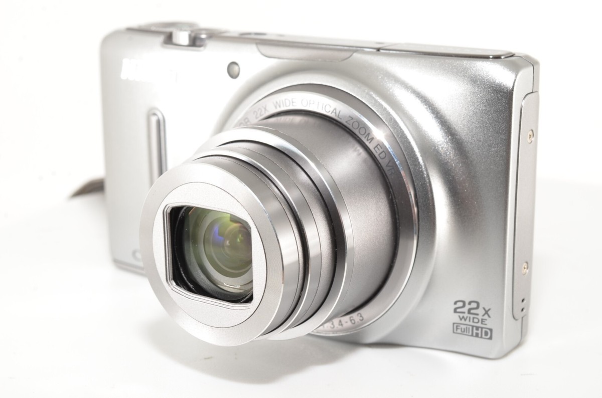 Nikon COOLPIX S9500 digital camera set sliver from Japan Nikon COOLPIX S9500 digital camera set sliver from Japan
