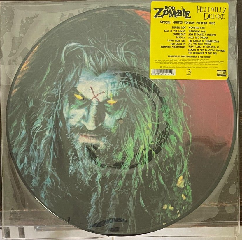 Rob Zombie Hellbilly Deluxe ピクチャーディスク Rob Zombie Hellbilly Deluxe US picture disc LP (vinyl