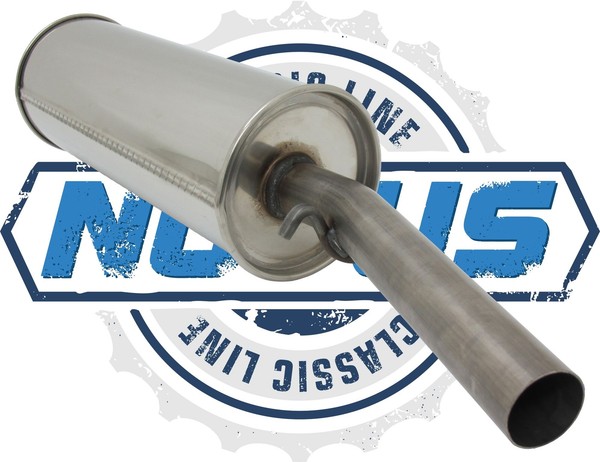 Novus Edelstahl EndschalldÄMpfer AUSPUFF-ANLAGE VW Golf I Scirocco I 1,6-image