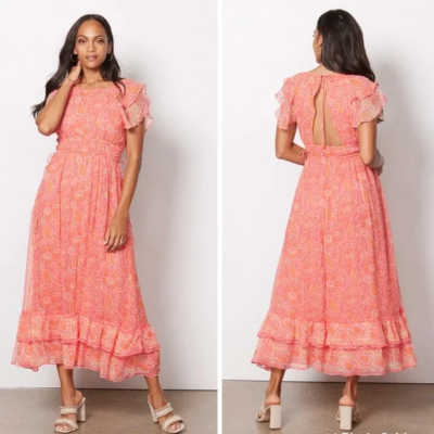 cleobella hannah midi dress Cleobella Women's Floral Blossom Print Hannah Midi Dress at Mall of  America in Bloomington, MN