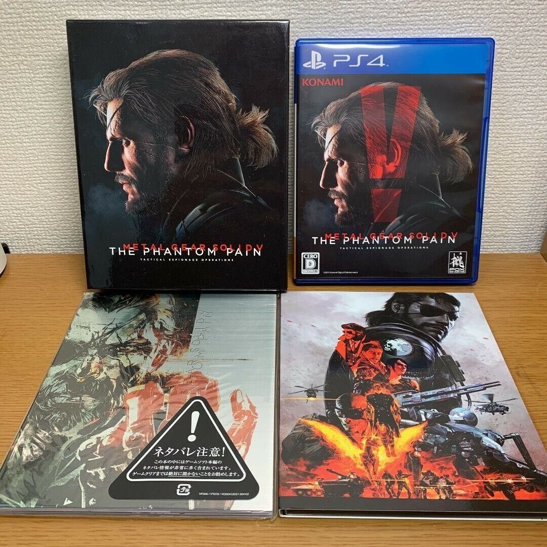 Ps4 Ps5 Metal Gear Solid Phantom Pain + Steelbook, Jogo de Videogame Sony  Usado 83270796