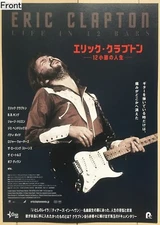 Eric Crapton:Life is 12 bars Promotional Poster (Japanese)