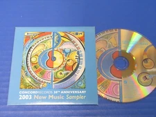 Concord Records 2003 New Music Sampler JAZZ CD VA Rare Promo Mulligan Burrell