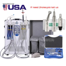 Dental unidad móvil de entrega Case de succión compresor de aire/pieza de mano