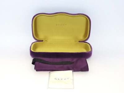 New Gucci Sunglasses Eyeglasses Case Velvet Clamshell Gucci  display picture 2