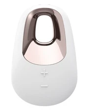 Satisfyer White Temptation Lay-on Vibrator Waterproof, USB Rechargeable, New
