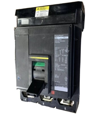 MGA36500 Square D 500A 600V 3P(ABC) Powerpact I-Line Circuit Breaker --SES