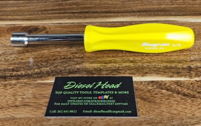 #ad *NEW* Snap On NDD120B 5 8quot; Yellow Nut Driver FREE SHIPPING $17.84