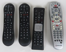 Lot of 4 Comcast Xfinity Remote Controls XR5 v4-U XR2 v3-P Motorola