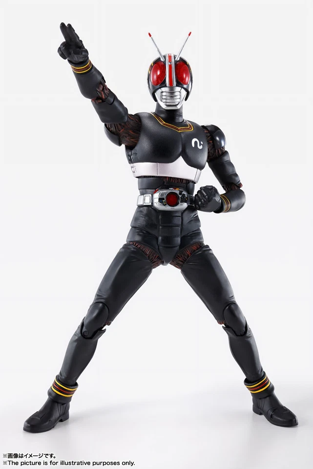 Shinkocchou Seihou Kamen Rider schwarze 5,9-Zoll-Actionfigur S.H.Figuarts Ban... - Bild 4 von 4
