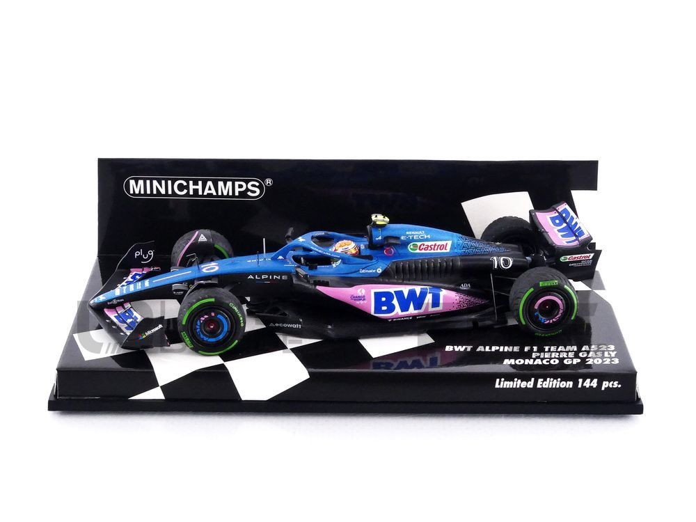 MINICHAMPS 1/43 - ALPINE A523 - MONACO GP 2023 (P. GASLY