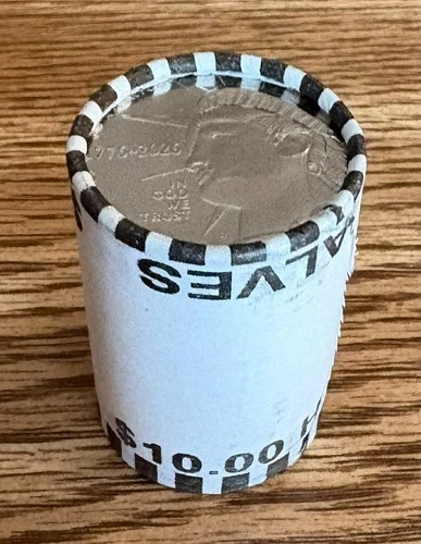2026  Semiquincentenial uncirculated Half Dollar Sealed Roll (20 Coins) In Hand