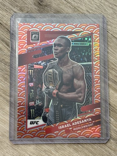 Israel Adesanya [Photon] #6 2022 Panini Donruss Optic UFC card