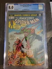 Amazing Spider-man 122 CGC 8.0 OW/W Death of Green Goblin for the 1st time!