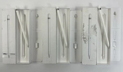 3x Original Apple Pencil 1. Generation A1603 iPad Eingabestift Ersatzteil Bastle - Bild 1 von 2