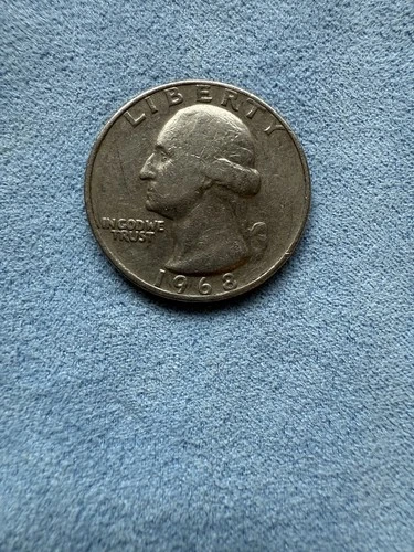 1968 Washington Quarter -- Very Good Condition, Rare to find