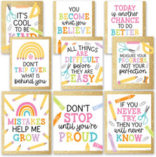 Motivational Posters for Classroom Decor -9 Growth Mindset Classroom Posters Ele