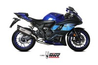 Mivv Komplett-Auspuff Mivv Alto Racing SR-1 Titan FüR YZF-R7 2022-2024