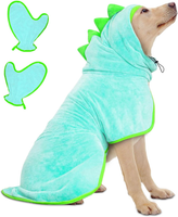 Hundebademantel Mikrofaser, Verstellbar, Super SaugfäHig, Warm, FüR MittelgroßE