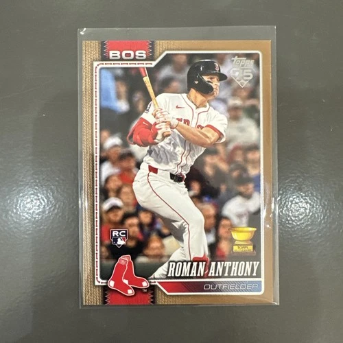 2026 Topps Series 1 Roman Anthony RC #189 GOLD BORDER /2026! Red Sox SP! Clean🧼