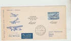 Finland 1958  FDC First Flight Cover Aviation issue  Helsinki-Geneva