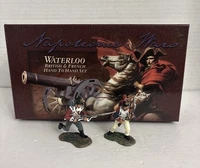 W. Britain #00153 Napoleonic Wars Waterloo British & French Melee Set