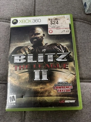 New ListingBlitz: The League II (Xbox 360, 2008) No Manual Tested