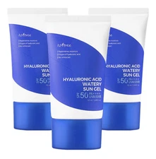 Isntree Hyaluronic Acid Watery Sun Gel SPF50+ PA++++ 50ml x 3ea / Tracking