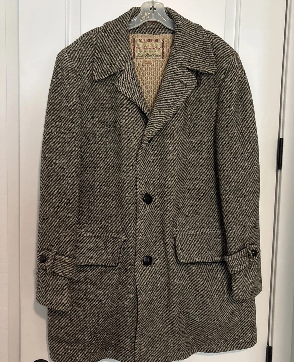 Tweed 1960s Vintage Outerwear Coats & Jackets for Men for sale | eBay