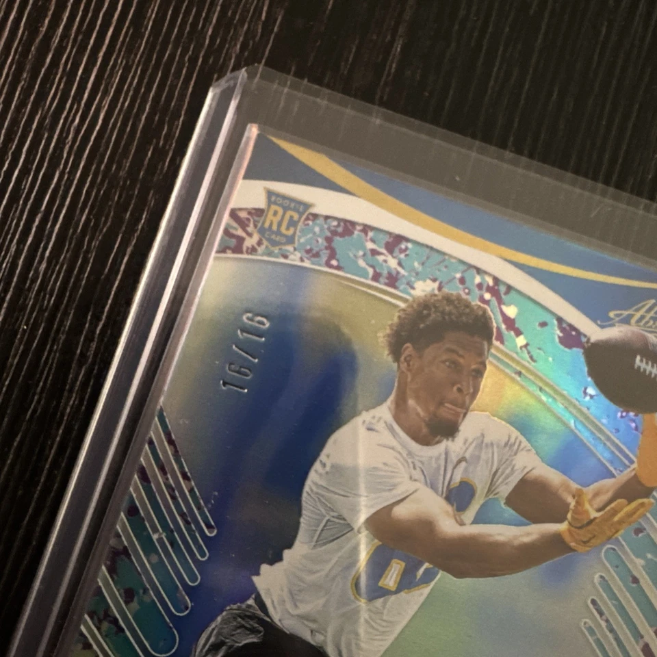 Tarjeta de novato Panini Absolute 2025 Oronde Gadsden II novato #16/16 🔥 cargadores de radiocontrol Foto 3 de 4