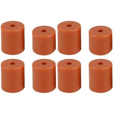 2 Pack Railway Sleeper Brackets Silicone Leveling Column Heat-resistant Buffer