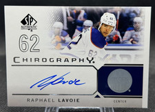 Raphael Lavoie 2024-25 UD SP Authentic Chirography Auto Edmonton Oilers #C-RL
