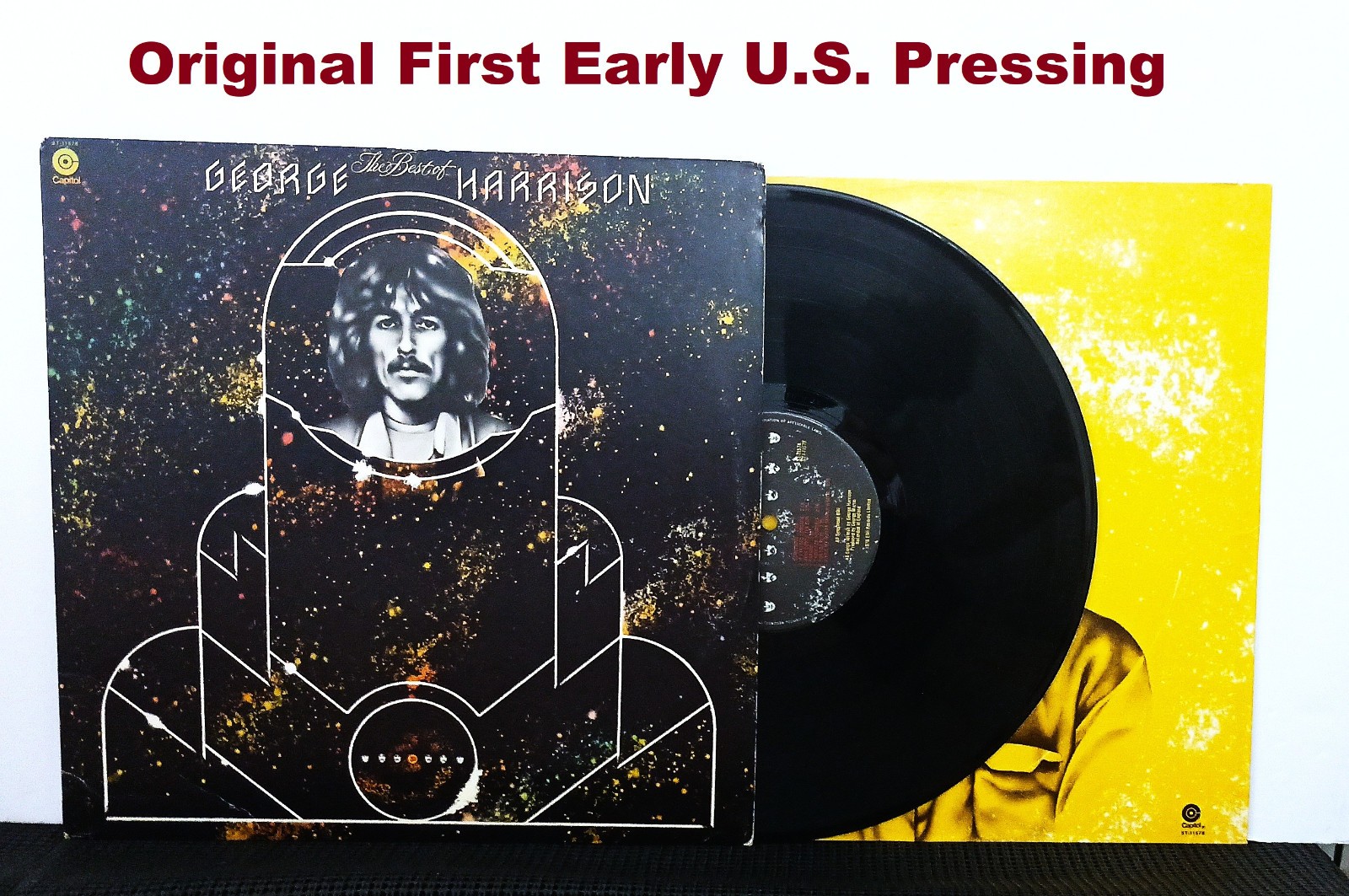 Best Of GEORGE HARRISON (Original 1976 Capital Records ST-11578 U.S. Pressing)