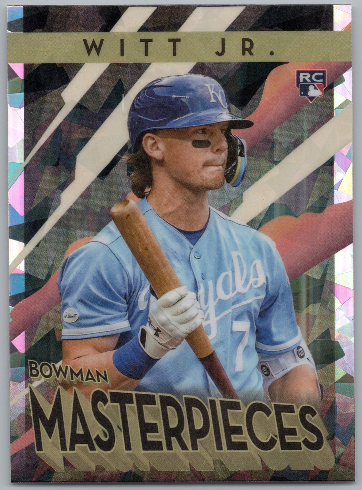 2022 Bowman’s Best Bowman Masterpieces Atomic Refractor Bobby Witt Jr