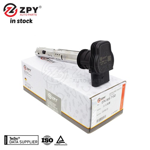 ZPY Ignition Coil For VW Volkswagen EOS Passat CC Tiguan GTI 07K 905 715F - Picture 4 of 6