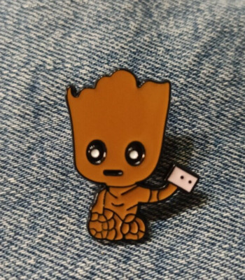 MARVEL GROOT ENAMEL PIN-2 OR MORE PINS SHIPPING $5.49-SPEND $20 ...