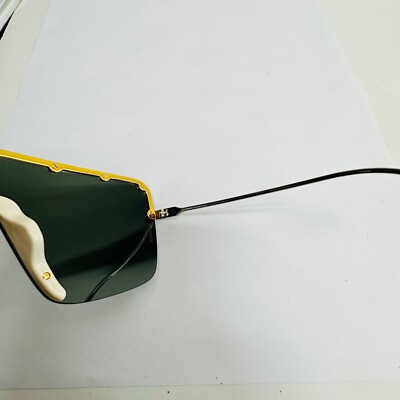 New, GUCCI Sunglasses GG1245S 004 Authentic GUCCI GG1245S 004 AUTHENTIC Stud Oversized Silver Metal  main image 4