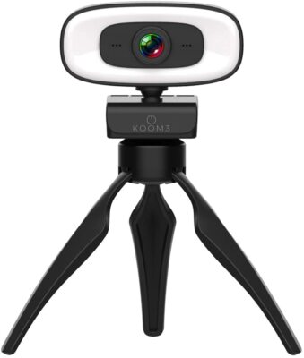 Tripod Webcam With Light Ring And Microphone Nearstream V02af