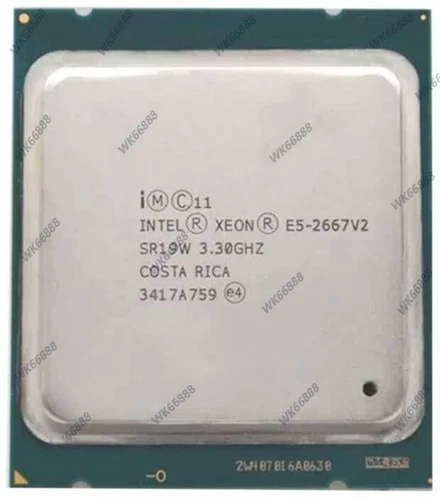 Intel Xeon E5-2667 v2 8-core SR19W  3.3GHz 4.0GHz LGA2011 CPU processor 2667V2