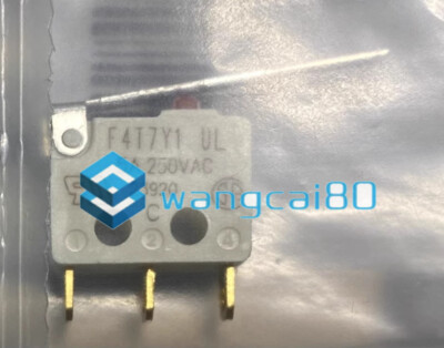 1PCS New Microswitch F4T7Y1-UL with lever 5A 250VAC 12.8x5.1x10mm F4T7Y1 UL