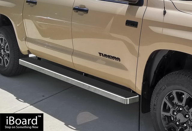 6" iBoard Side Nerf Bar Fit 07-21 Toyota Tundra CrewMax Cab | eBay