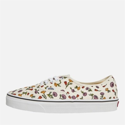 Vans Authentic Poppy Floral Trainers Cream