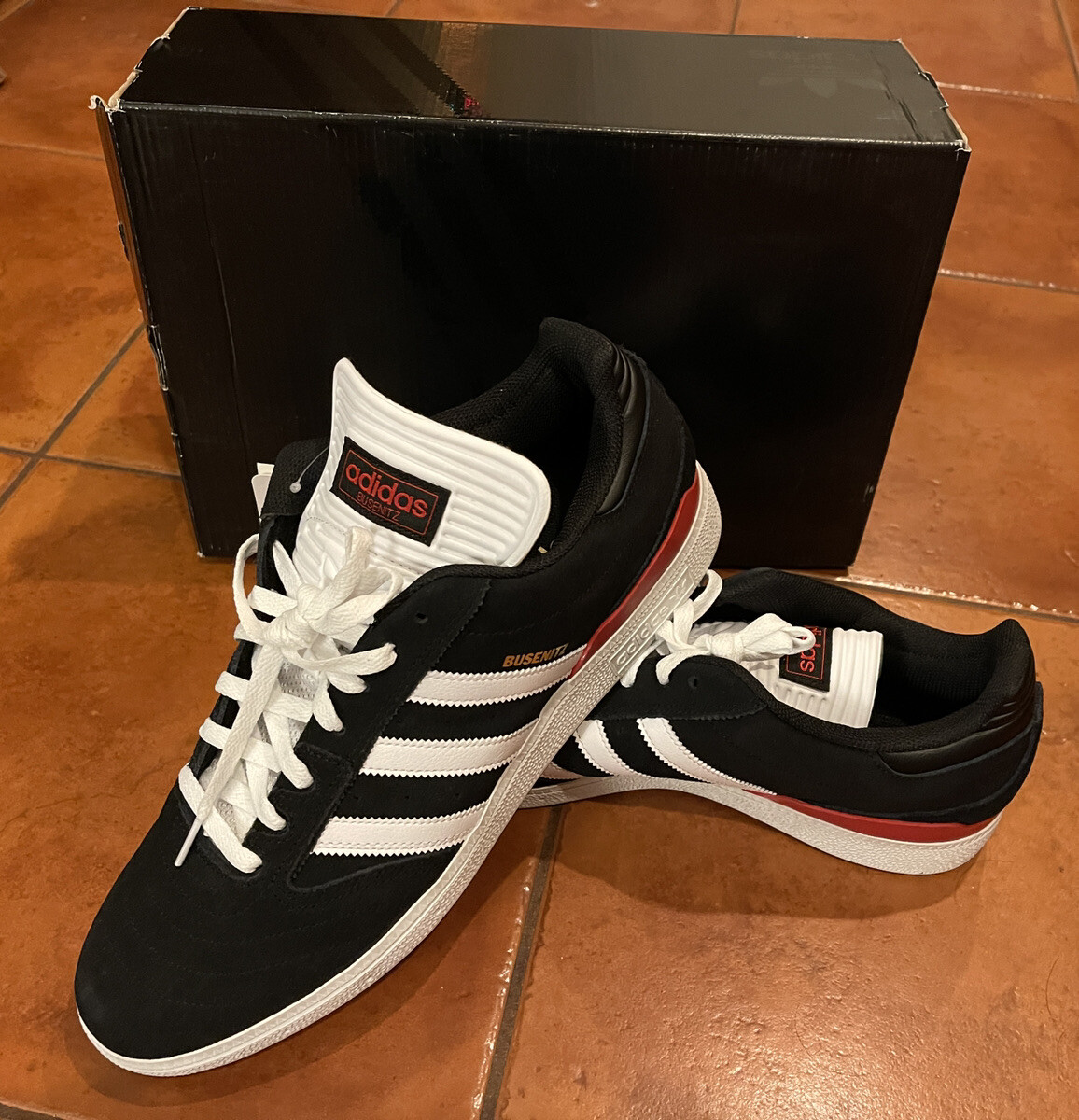 13 - adidas Busenitz Pro Black Scarlet for sale | eBay