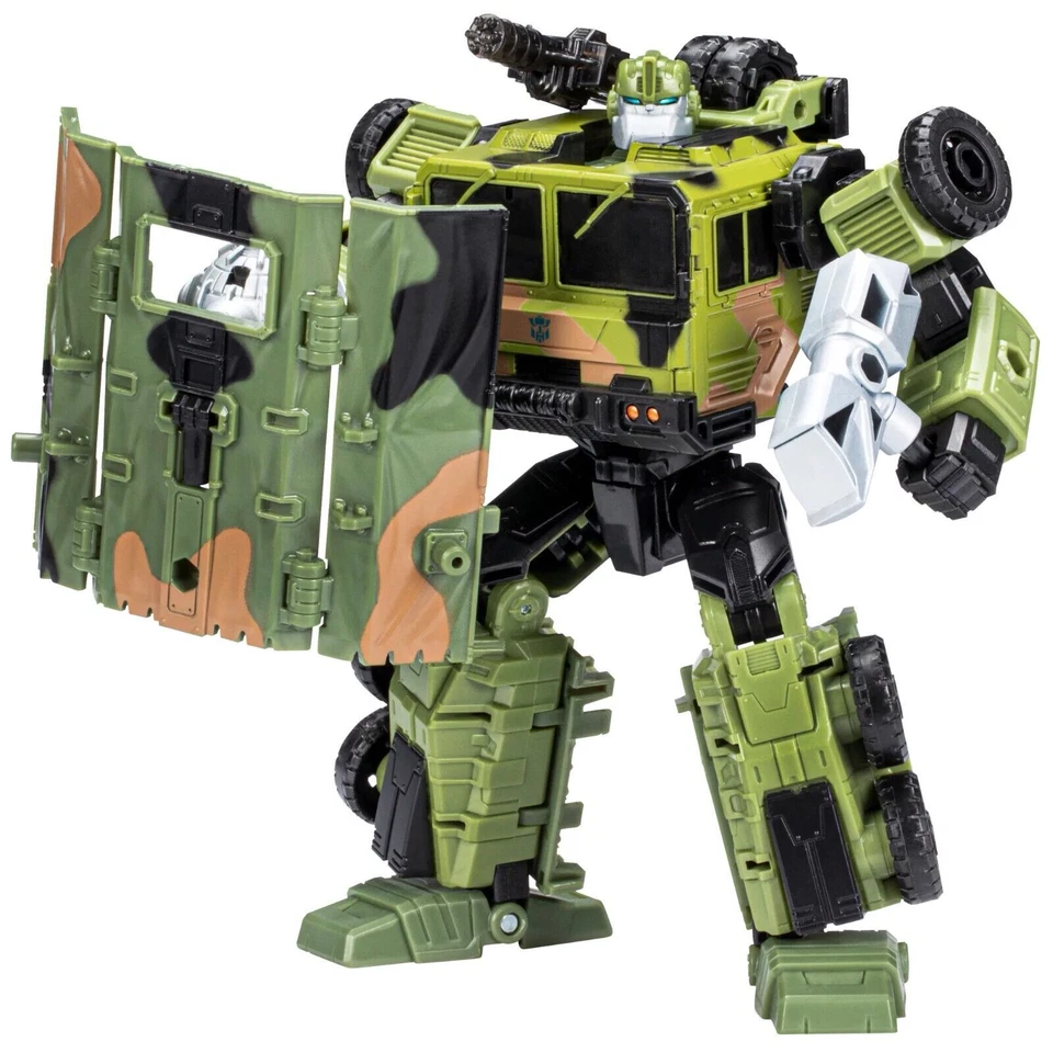 Hasbro Transformers Legacy Wreck N Rule Voyager Prime Universe Bulkhead In Hand - Image 4 of 4